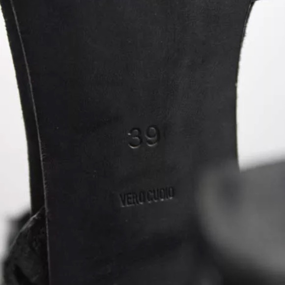 Alexander Wang Snakeskin Leather Sporty Heels - Picture 6 of 6